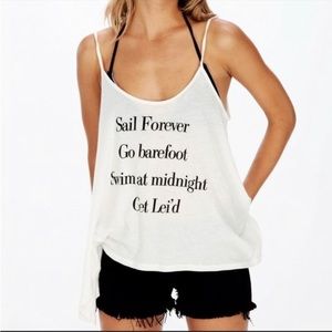Wildfox Adventure List Canyon Tank